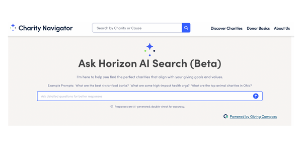 Meet Horizon AI Search